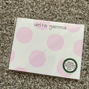 DG Delta Gamma Notepad